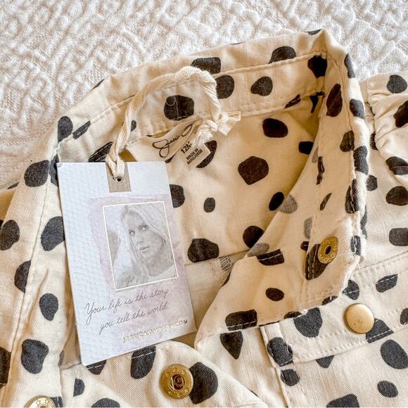 Jessica Simpson Baby Romper Jumpsuit  NEW 12 Months - Picture 3 of 4